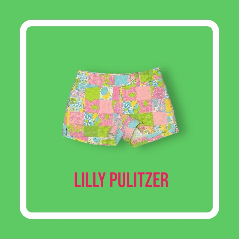 Lilly Pulitzer Cotton Stretch Short Size 2